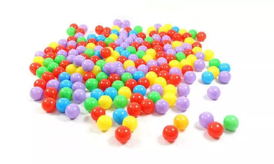 100pcs Fun Soft Plastic Ocean Ball Swim Pit Toys Baby Kids Toys Colorful - Primary Image