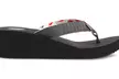 Floopi Women's Thong Flip Flop Wedge Sandals - Second Medium