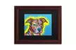 Dean Russo 'Painted Pit' Matted Wood Framed Art - Second Medium