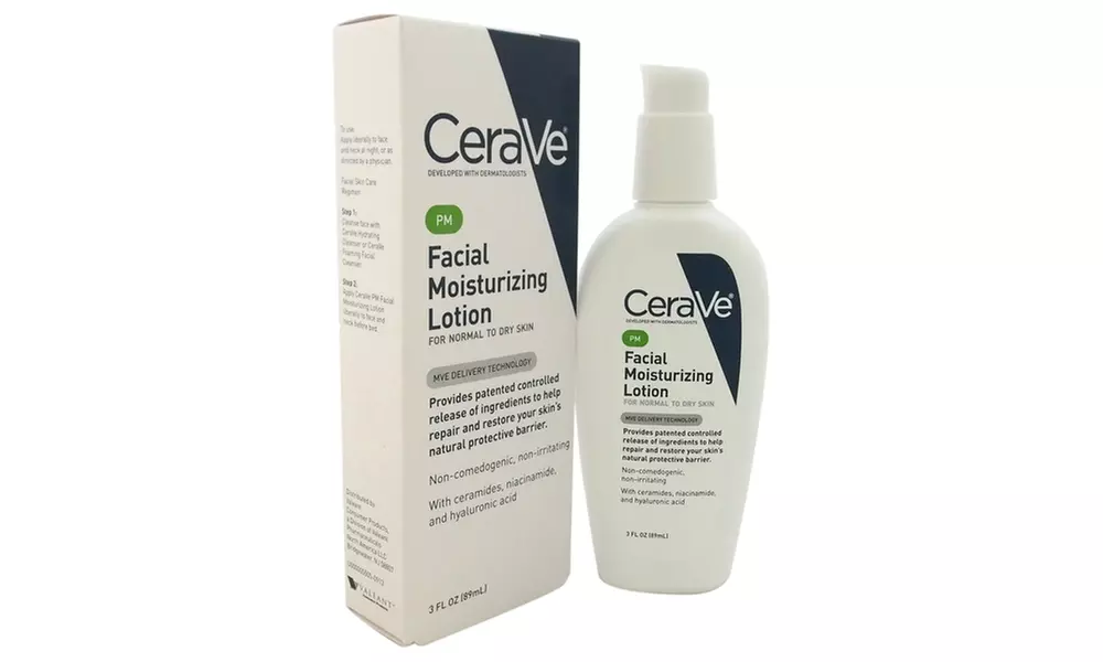 CeraVe Facial Moisturizing Lotion PM - Normal To Dry Skin Lotion - Primary Image