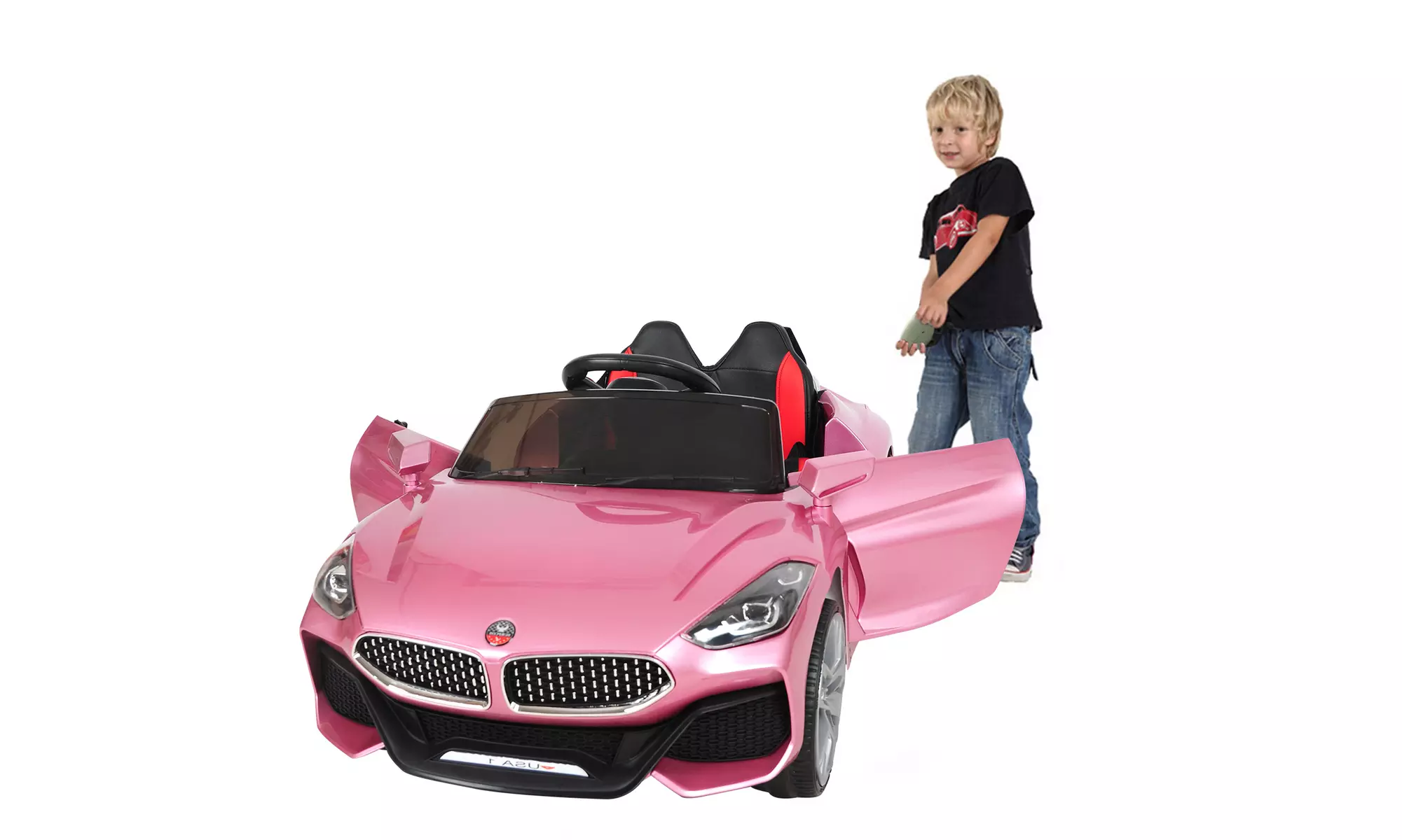 eKids Ride on Car,Electric Remote Control Electric Vehicle Children Toy Car - Primary Image