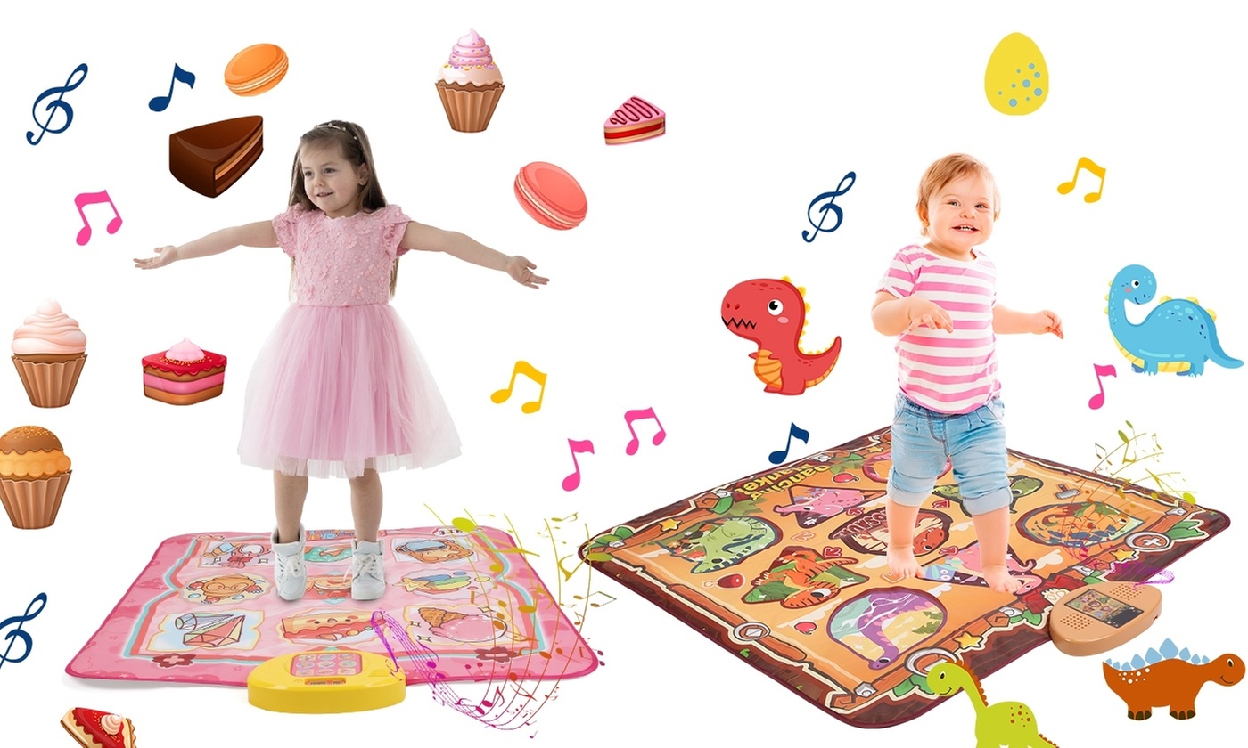 iMounTEK Kids Dance Mat Fun Electronic Music Dance Pad Toy