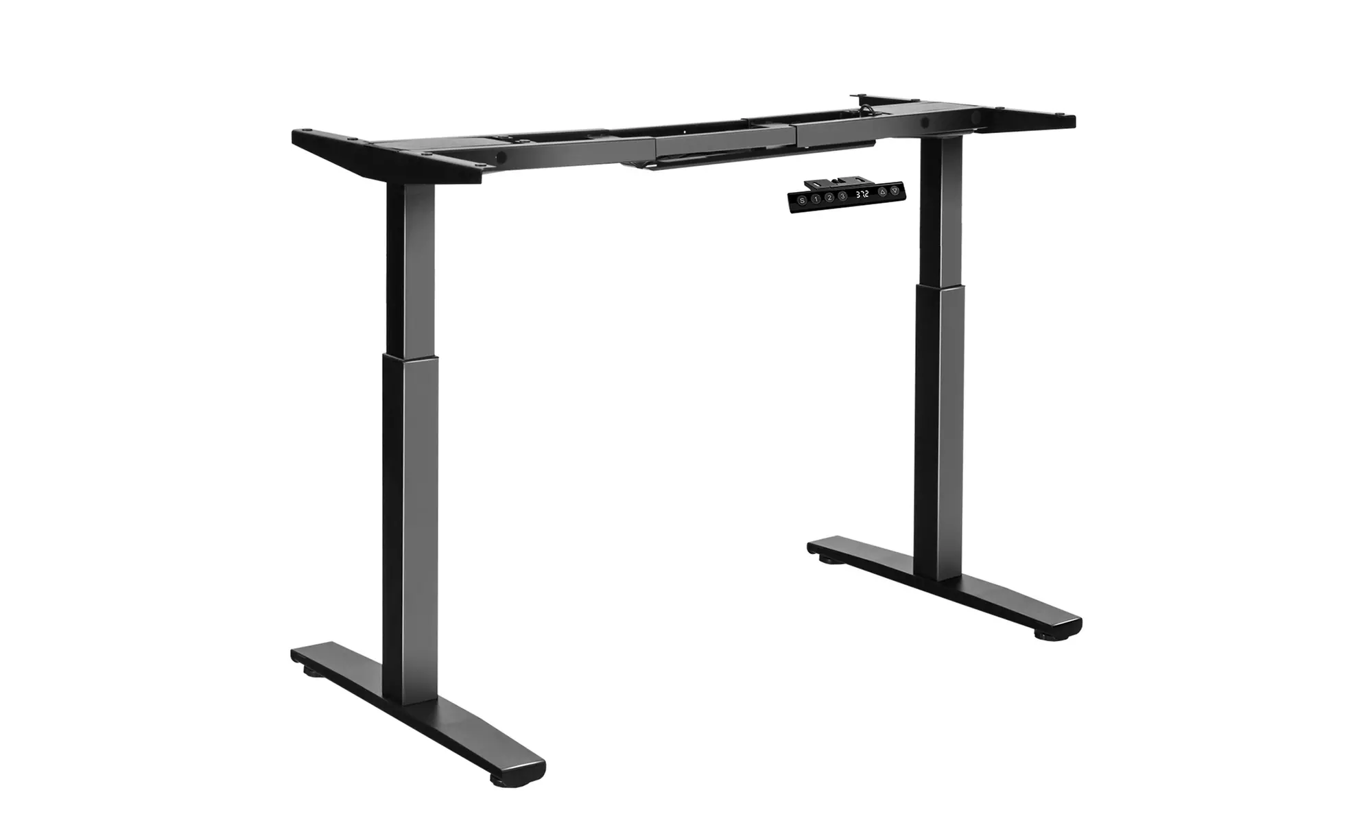 Electric Stand Up Desk Frame Dual Motor Height Adjustable Sit Stand w/Controller - Primary Image