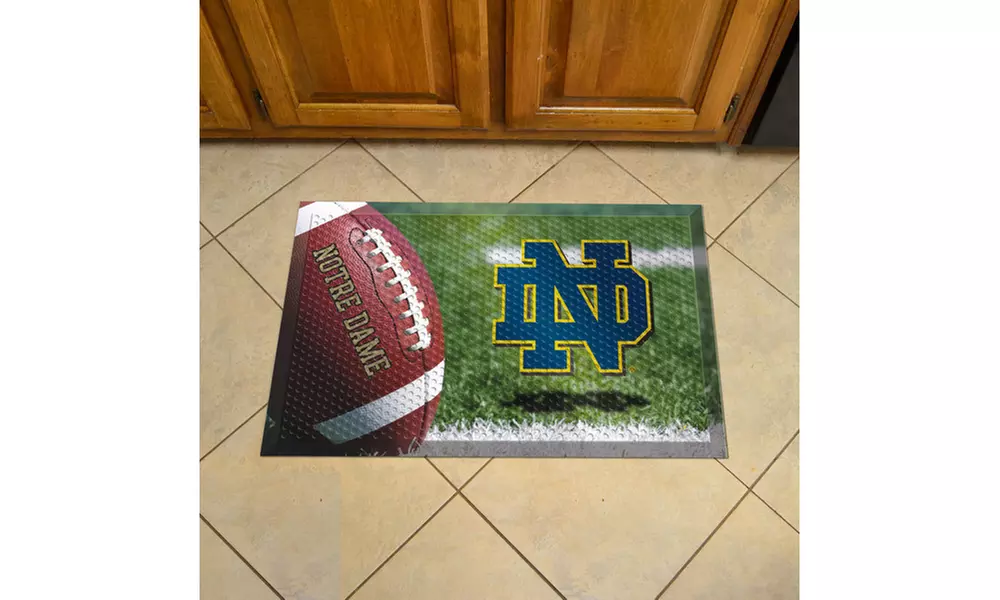 Fanmats NCAA 30'' X 19'' Heavy Duty Logo Scraper Mat - Primary Image
