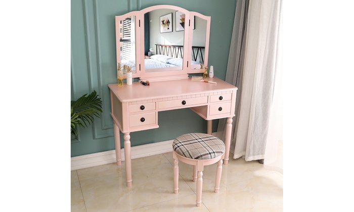 three fold dressing table mirror