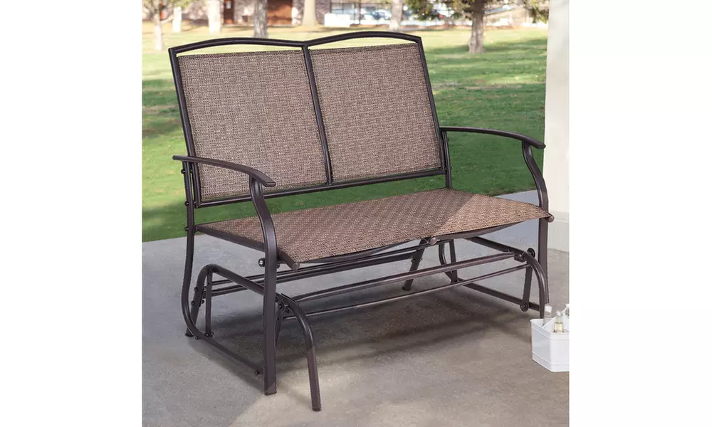Costway Patio Glider 2-Person Rocking Bench - Primary Image