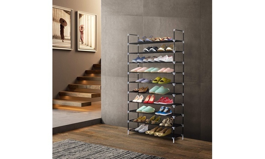 shoe rack for closet