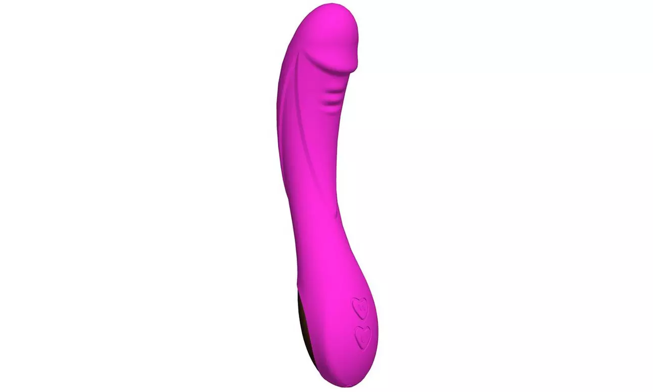 12 Speeds G Spot Vibrator Rechargeable Strong Vibrating Dildo Wand Massager
