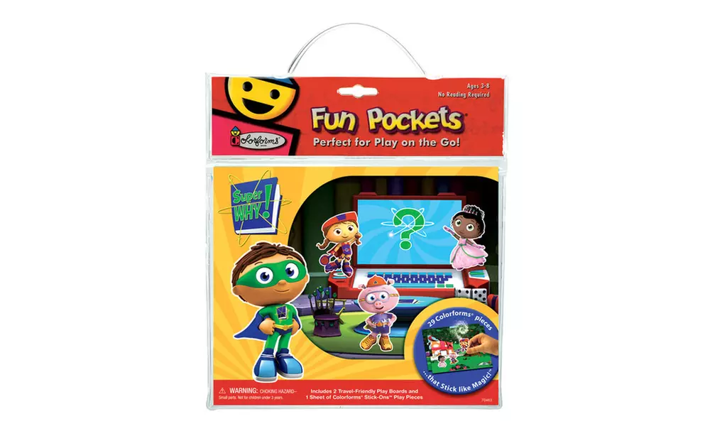 Super WHY! Colorforms Fun Pocket - Primary Image