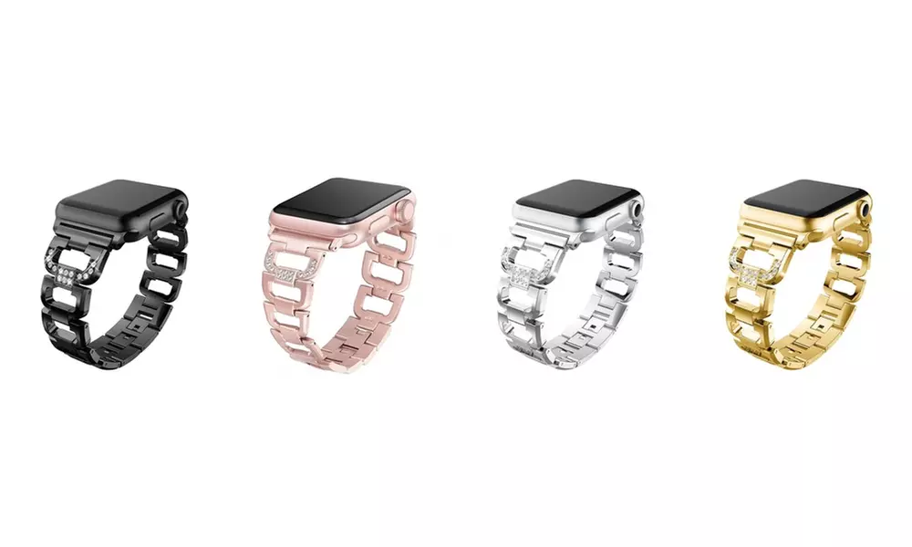 Waloo Diamond Rhinestone Bling Band For Apple Watch