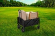 LakeForest Collapsible Utility Wagon Foldable Cart with All-Terrain Wheels - Second Medium