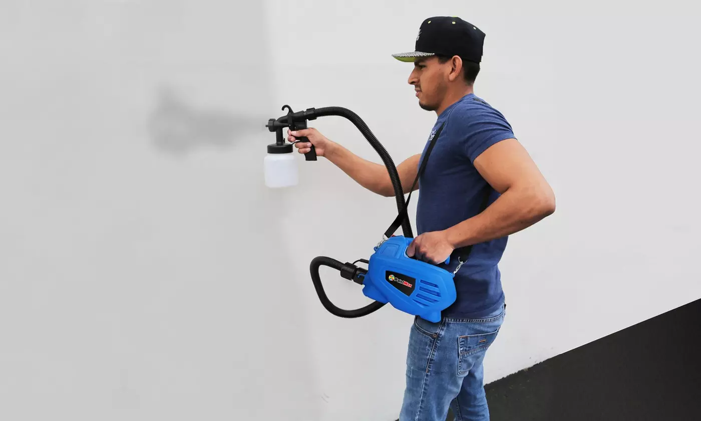 Paint Max 800ml Paint Sprayer HVLP Spray Gun w/ 3 Spray Patterns (450W or 650W)