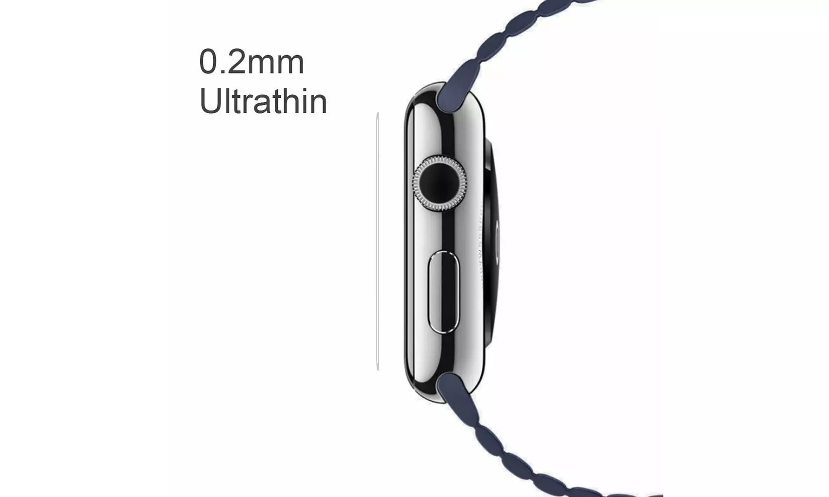Apple Watch Series 4 3D Full Covered Tempered Glass Screen Protector - Second Medium