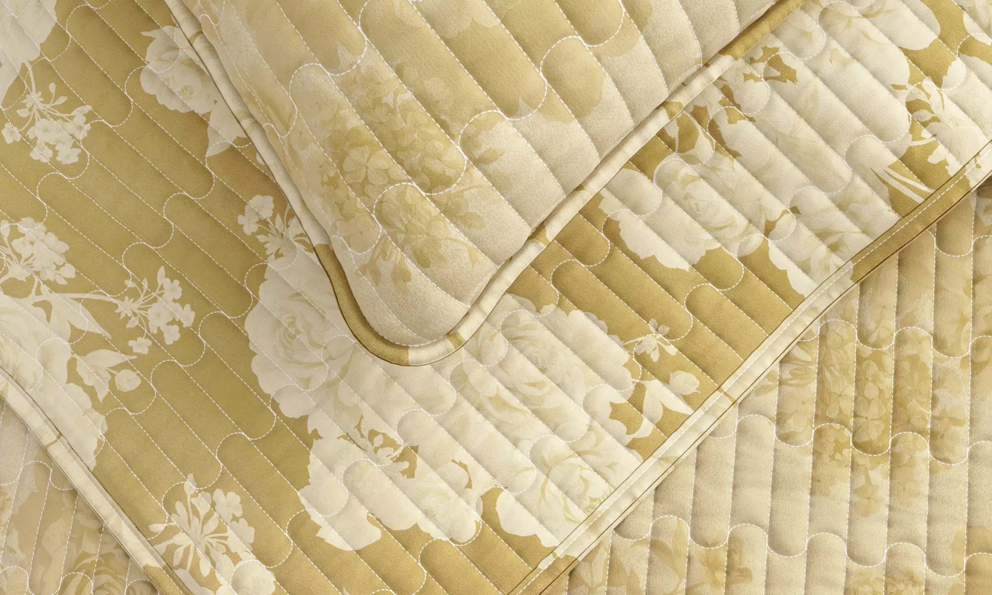 Reversible Floral Cotton Quilt Set (2- or 3-Piece)