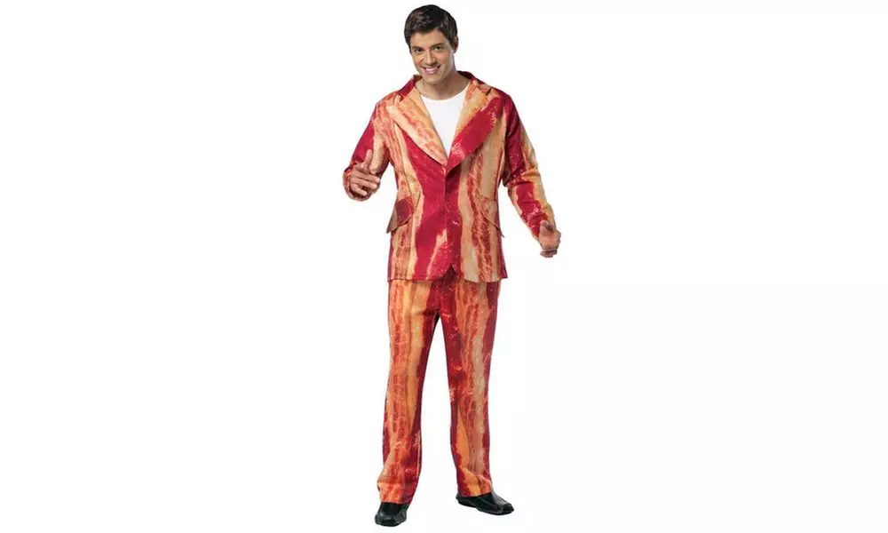Bacon Suit Men's Adult Costume - Second Medium