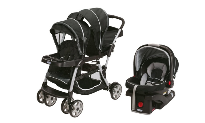 graco aire3 travel system gotham