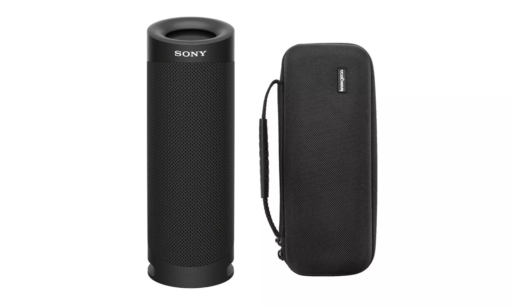 Sony SRSXB23 EXTRA BASS Bluetooth Wireless Portable Speaker (Black) Bundle - Primary Image