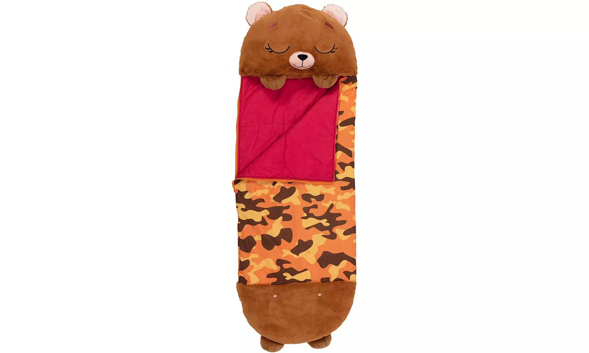 Happy Nappers Bear 31595 (Medium) Pillow & Sleepy Sack - New - Primary Image