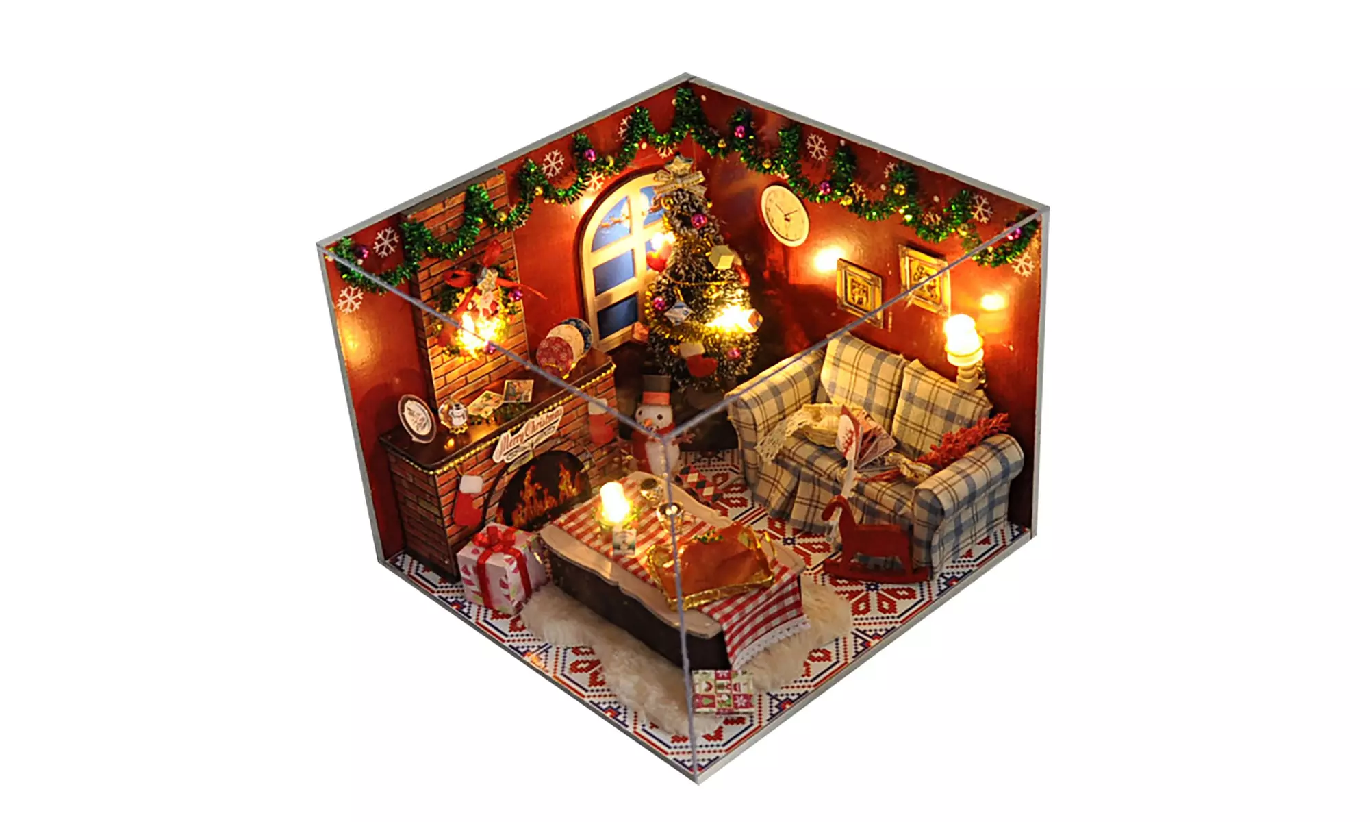 Creative Assembly Diy Handmade House Model Gift Christmas - Primary Image