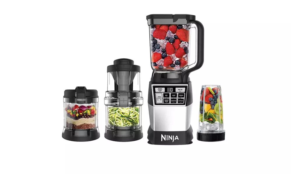 Ninja 4-in-1 Auto-iQ Kitchen System for Blending, Processing, and Spiralizing - Primary Image