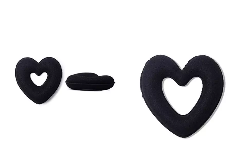 New Heart Shaped Hair Disk Hair Bun Accessories - Second Medium