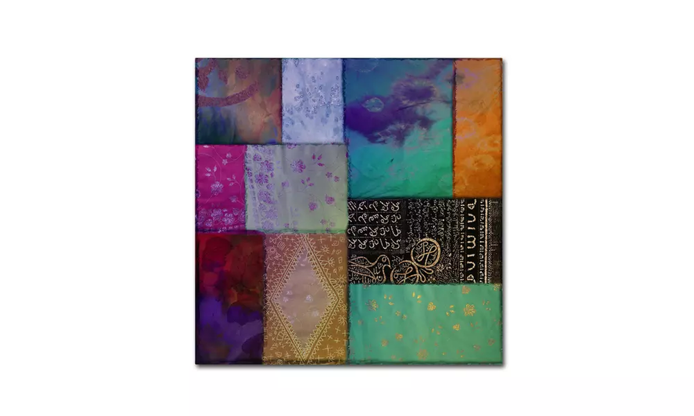 Color Bakery 'Afrikan Batik I' Canvas Art - Primary Image