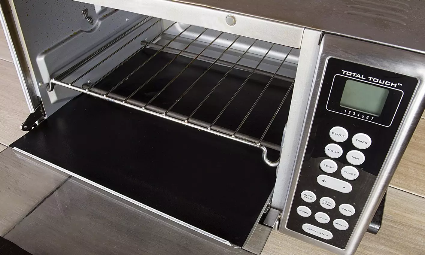 Toaster Oven Liner - Heavy Duty Teflon Nonstick BPA Free Baking Mat - Primary Image