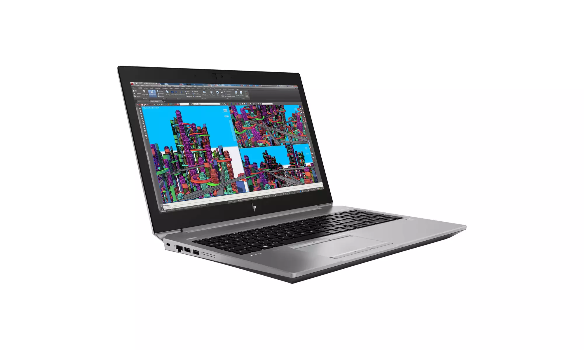 HP Zbook 15 G5 15.6" Laptop Intel i7 2.6GHz 32GB 256GB SSD W10 Pro - Refurbished