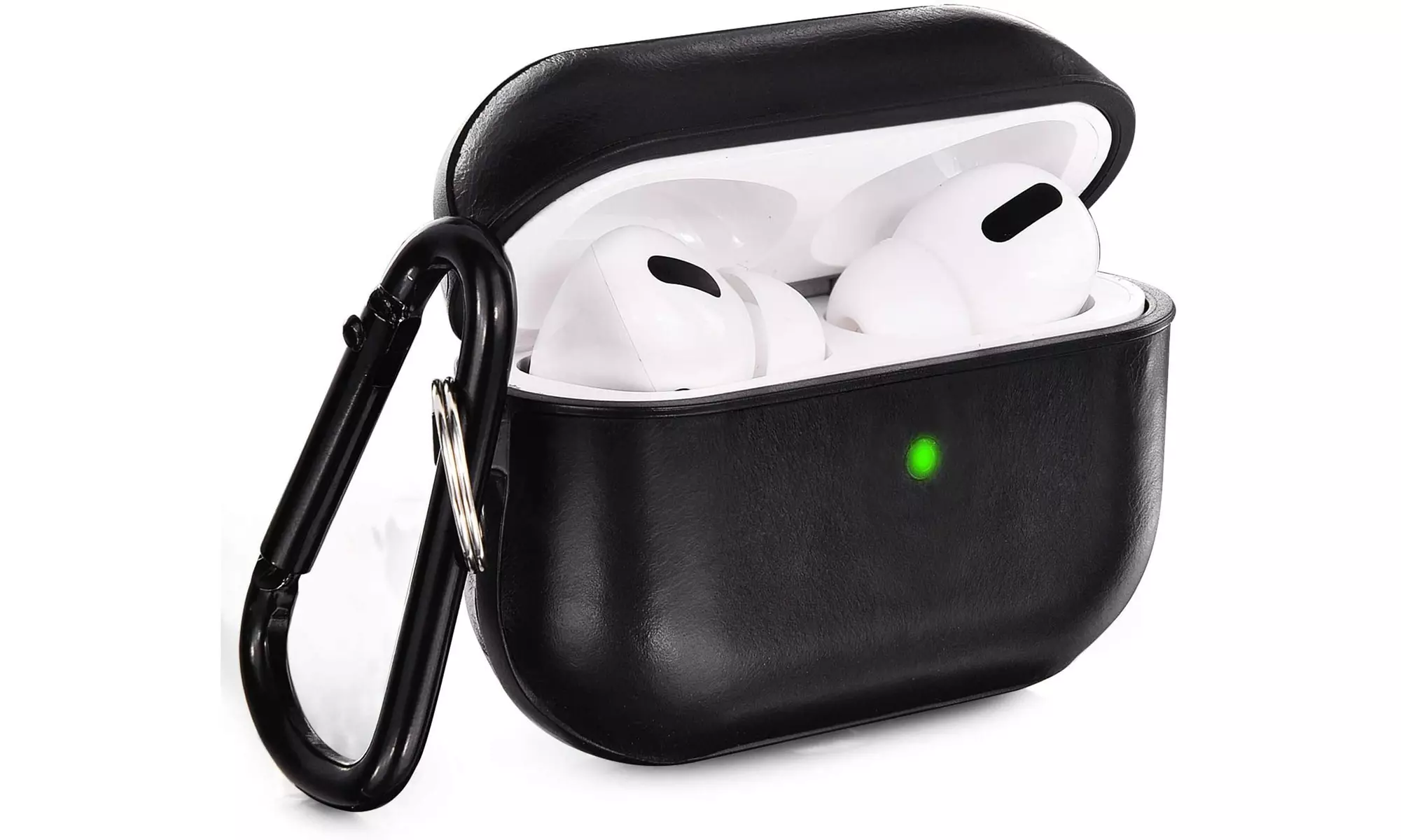 Genuine Leather Cases for AirPods 1, 2 & Pro (2-Piece) (LED Visible) - Second Medium