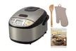 Zojirushi NS-LGC05 Rice Cooker, Free Cookbook, Measuring Cup & Mitt  - Second Medium