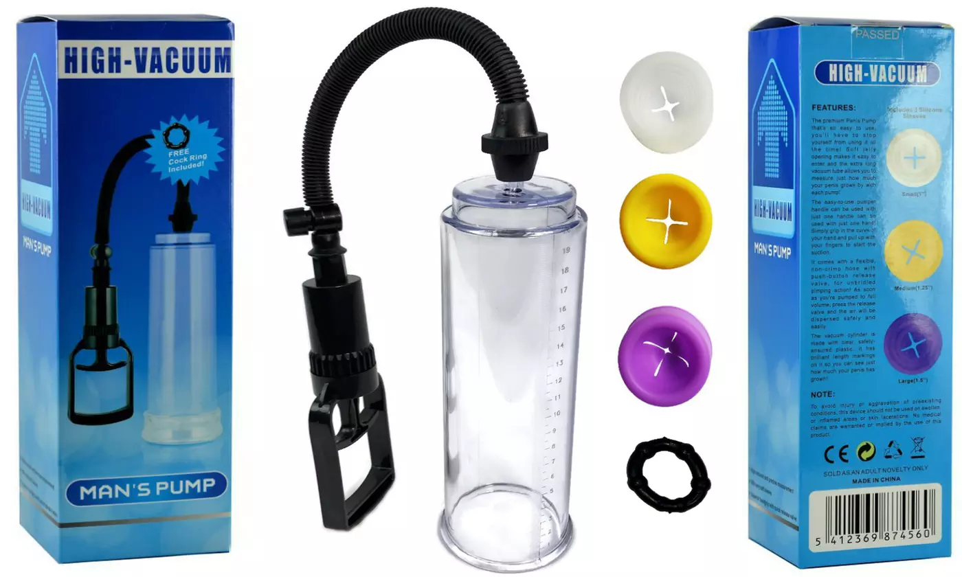Penis Enlarger Vacuum Pump High Performance Penis Enhancer Pump Kit - Primary Image