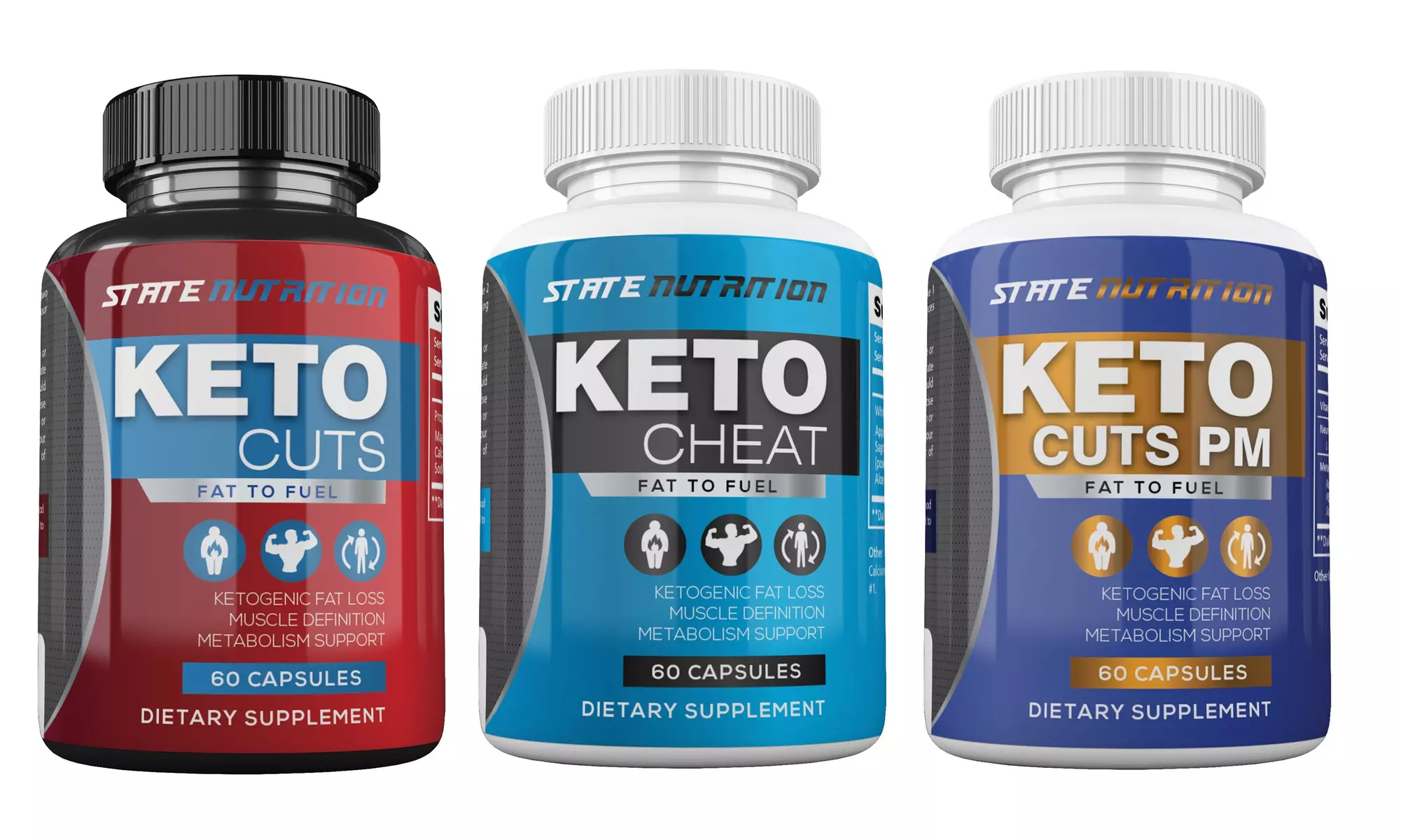 Keto Weight Loss Stack Burn Fat on Keto Diet Pills Carb Blocker - Primary Image