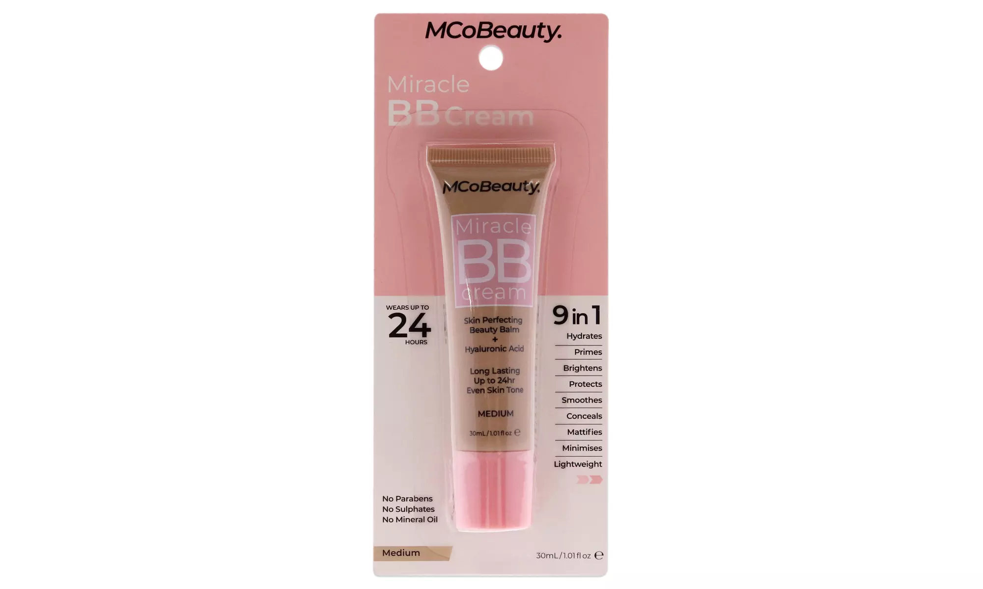 MCoBeauty Miracle BB Cream - Medium for Women 1 oz Foundation - Primary Image