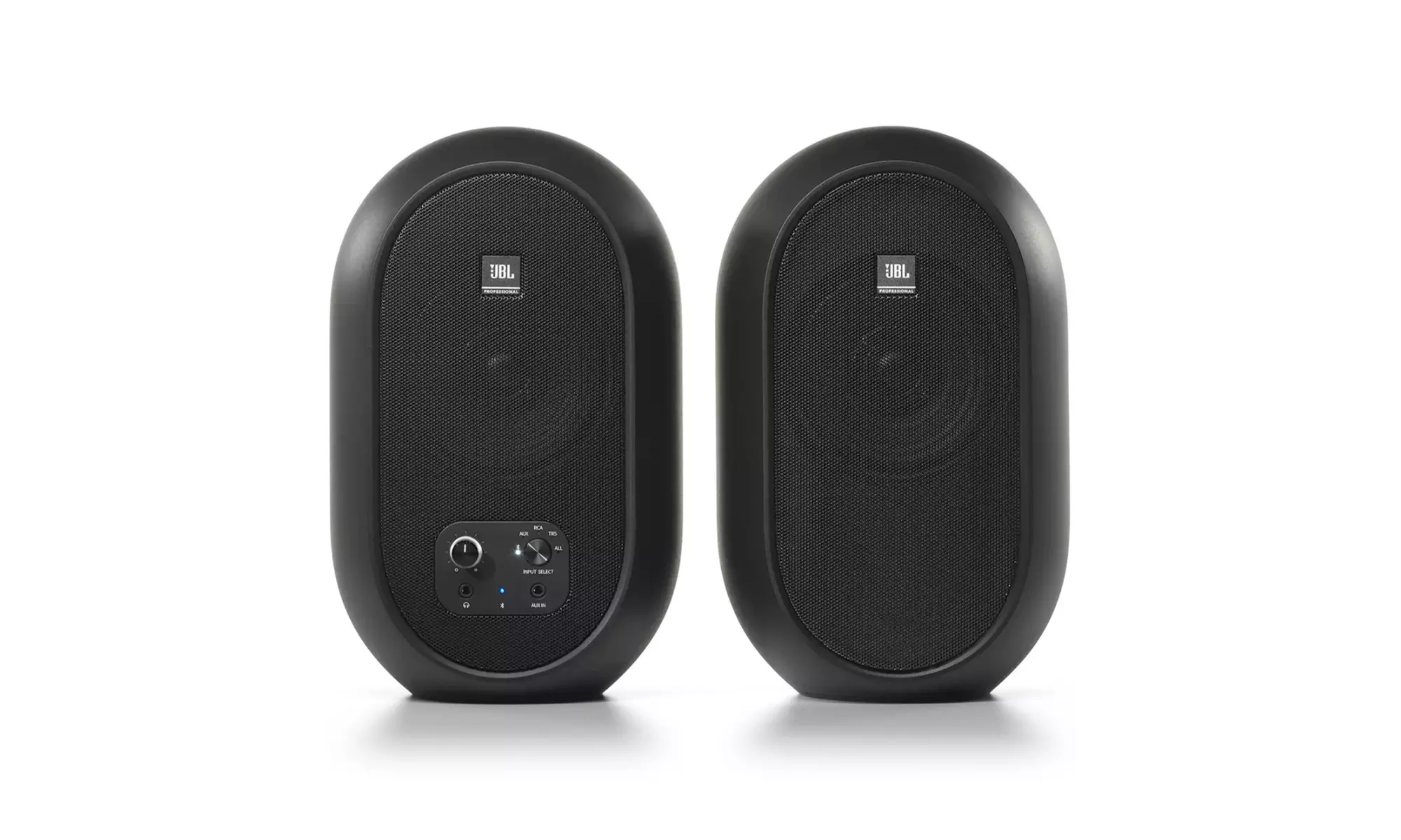 JBL Desktop Professional Reference Monitors Pair with Bluetooth (Black) - Primary Image