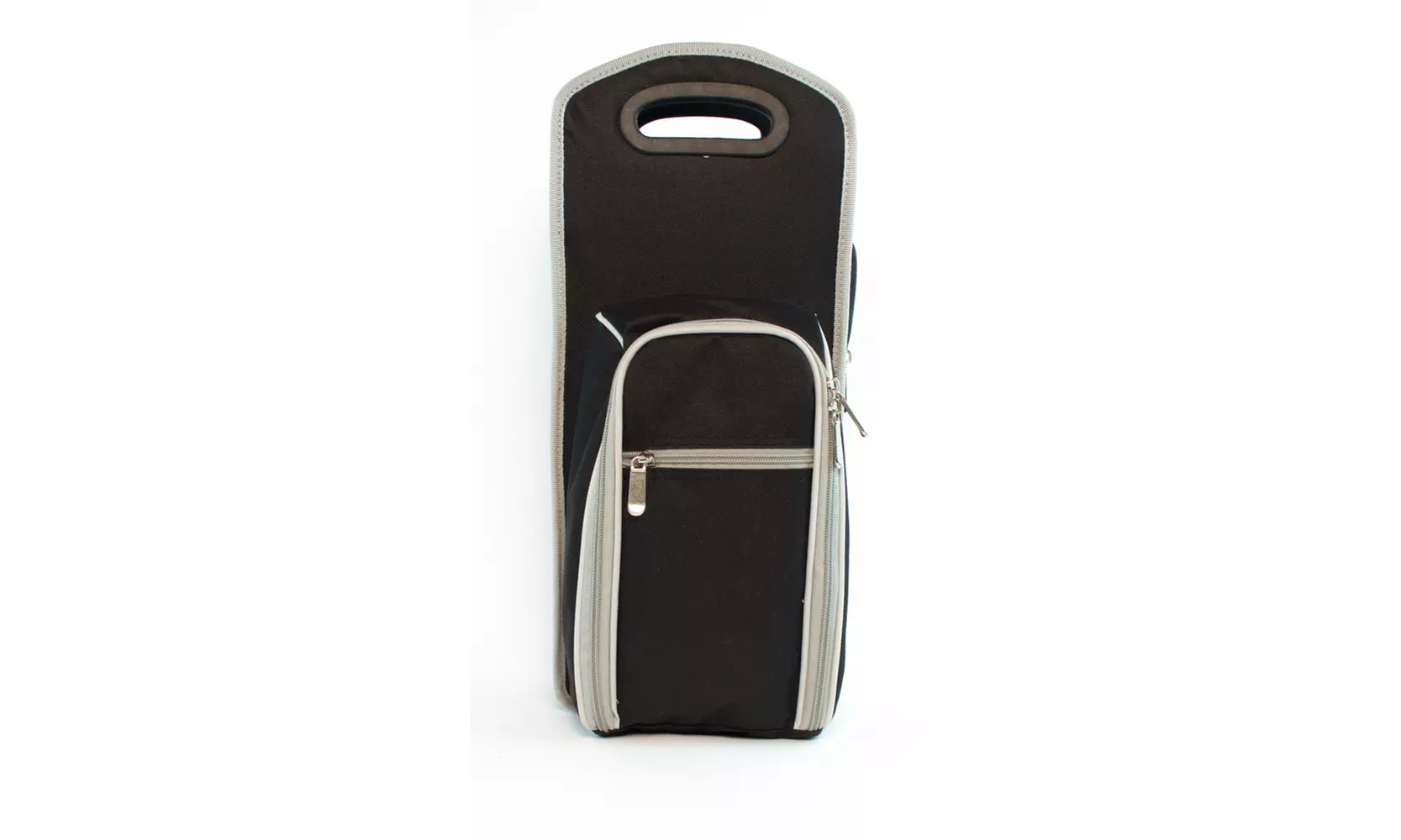 Wine Carrier Tote Bag - Insulated Wine Bottle Holder or Wine Case Picnic Set