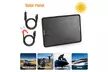 Portable Solar Panel 18V 10W Battery Trickle Charge Kit Maintainer Boat RV Car - Second Medium