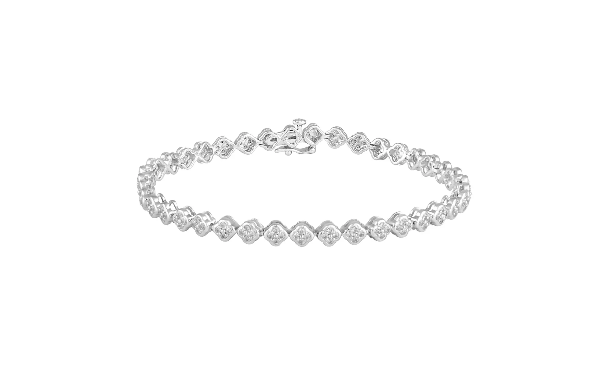 1 1/4CT TW Diamond Tennis Bracelet in Sterling Silver by Fifth and Fine - Primary Image