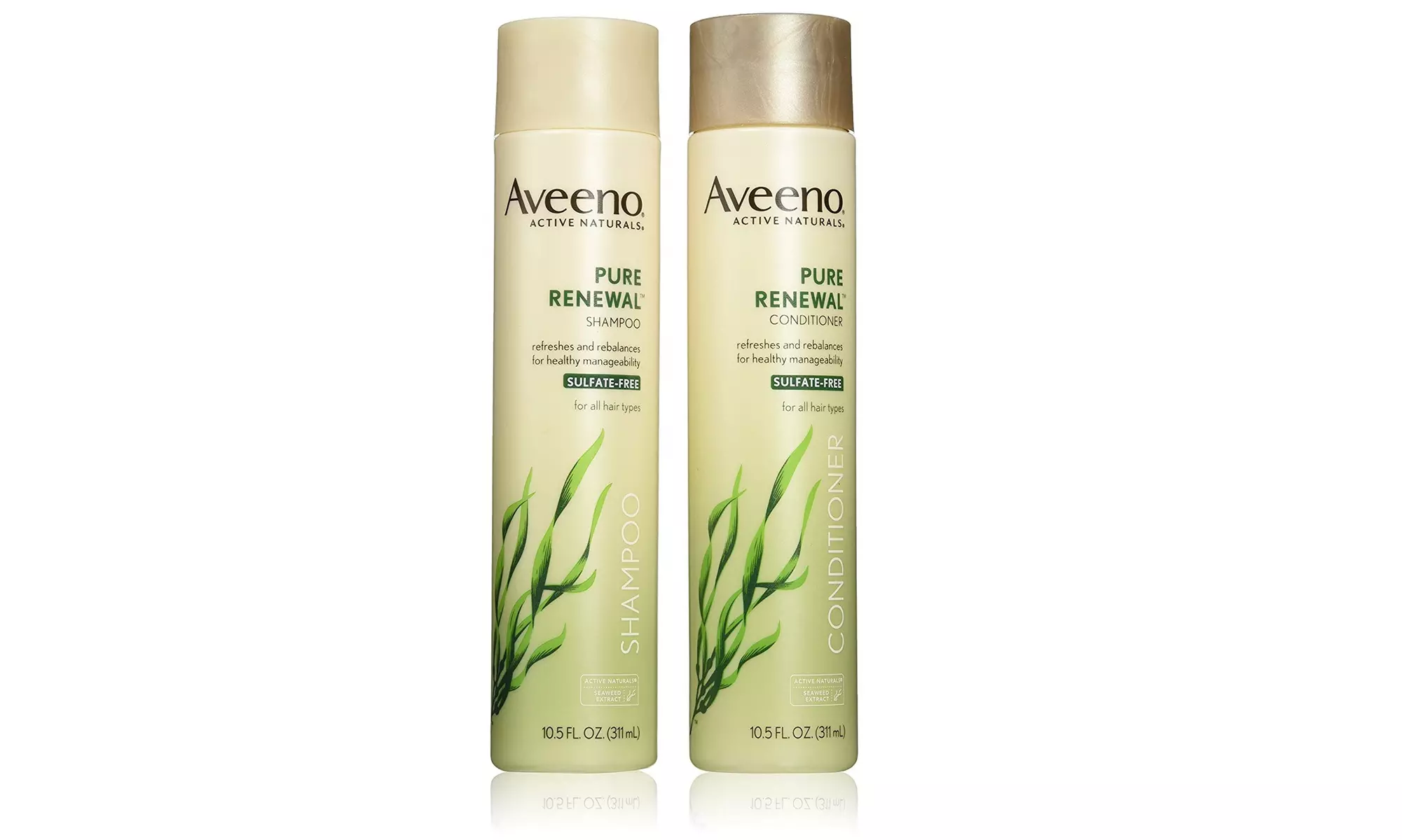 Aveeno Active Naturals Pure Renewal Shampoo and Conditioner Set - Primary Image