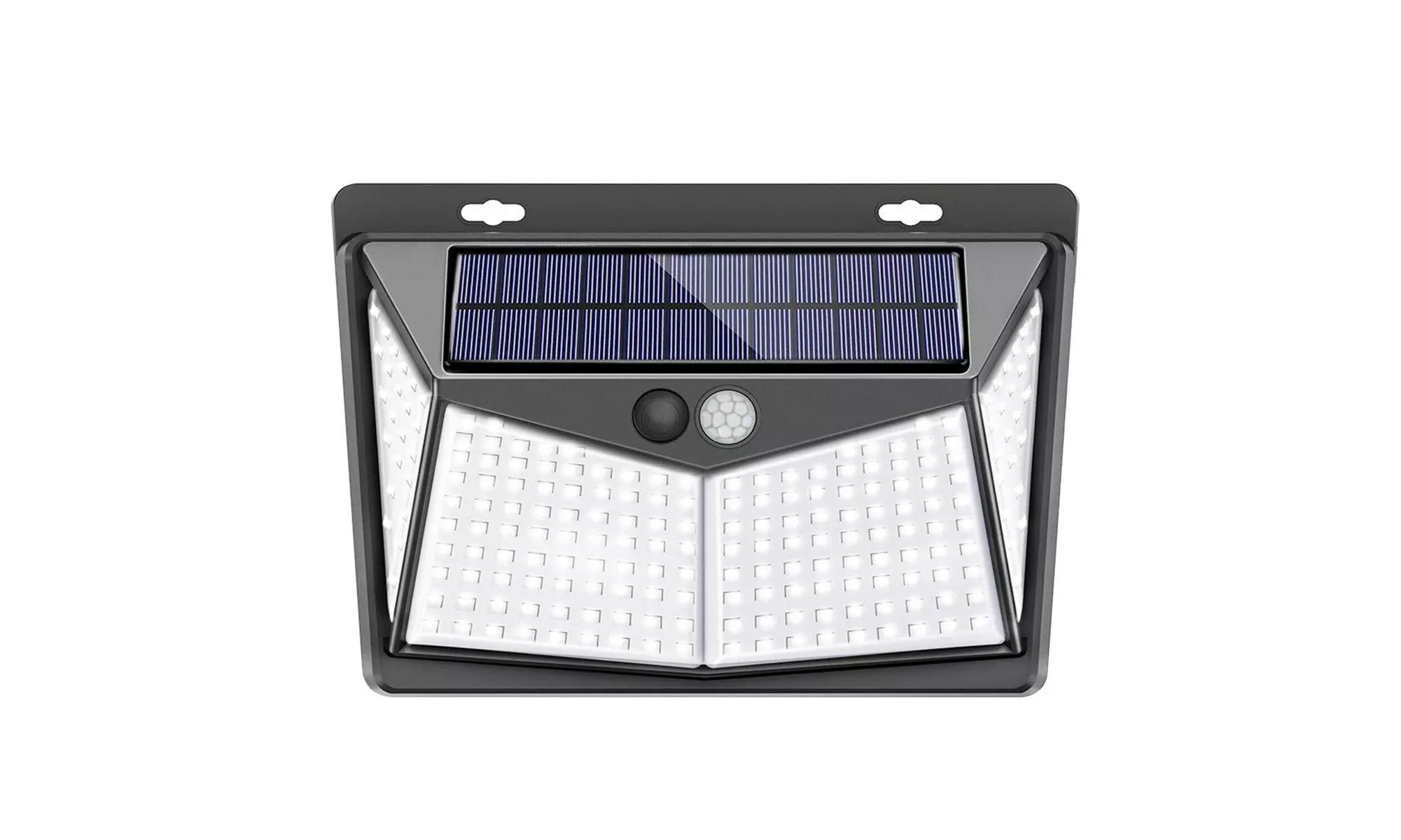 208 LED Solar Light Wireless Motion Sensor Outdoor Yard Pathway Porch Wall Lamp - Primary Image
