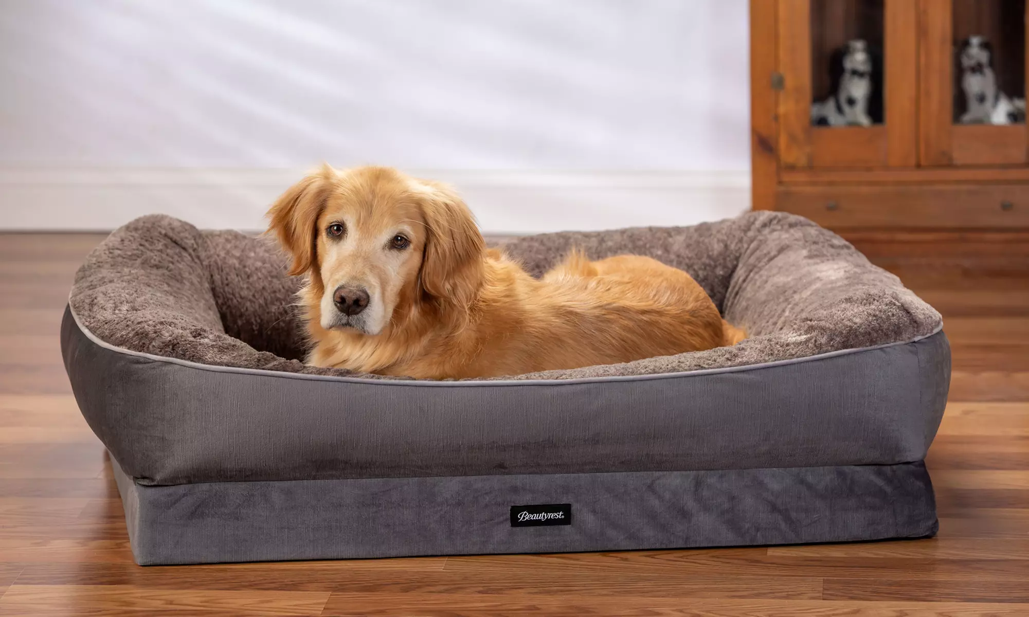 Beautyrest Ultra Plush Cuddler Dog Bed - Primary Image