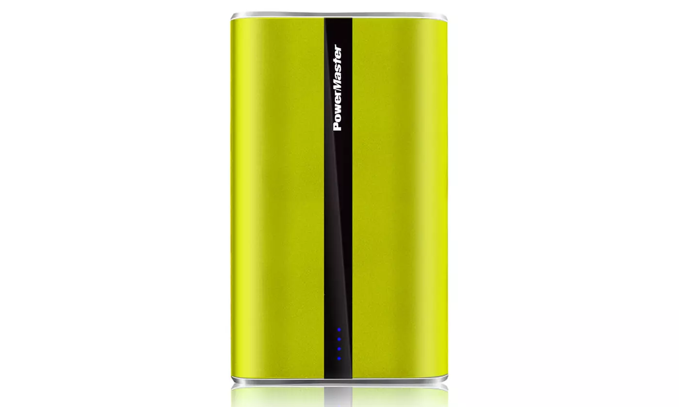 PowerMaster 20,000mAh LED Triple-USB Power Bank with Smart Charging
