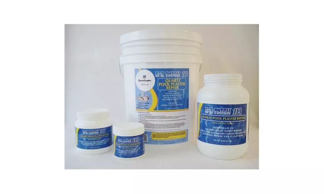 E-Z Patch EZP-1800 10 lbs SGM Diamond Brite Series Blue Quartz Quartz Plaster - Primary Image