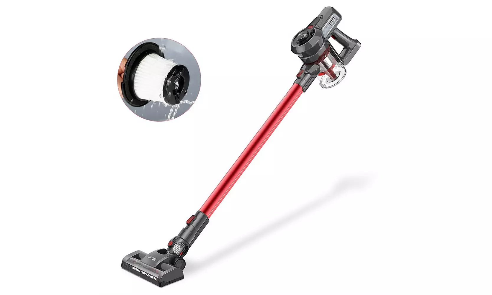 Cordless Vacuum, ONSON Stick Vacuum Cleaner, Powerful Cleaning Lightweight - Primary Image