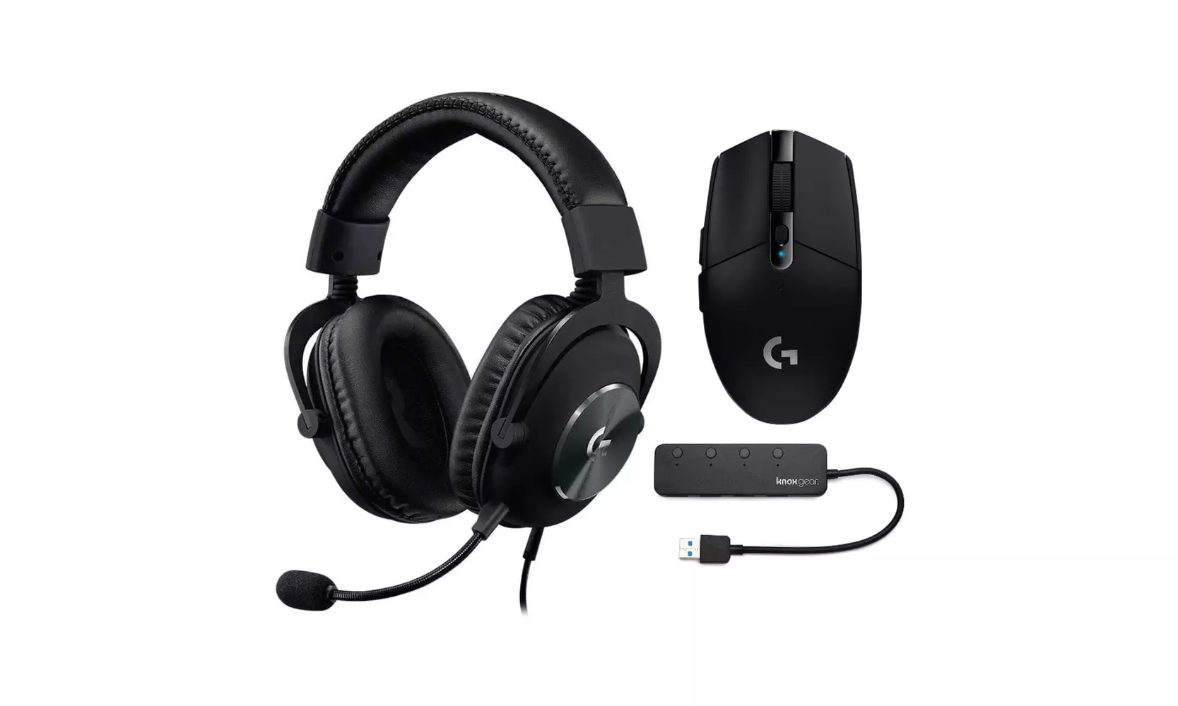 Logitech G Pro X Gaming Headset with Logitech G305 Wireless Gaming Mouse Bundle - Primary Image