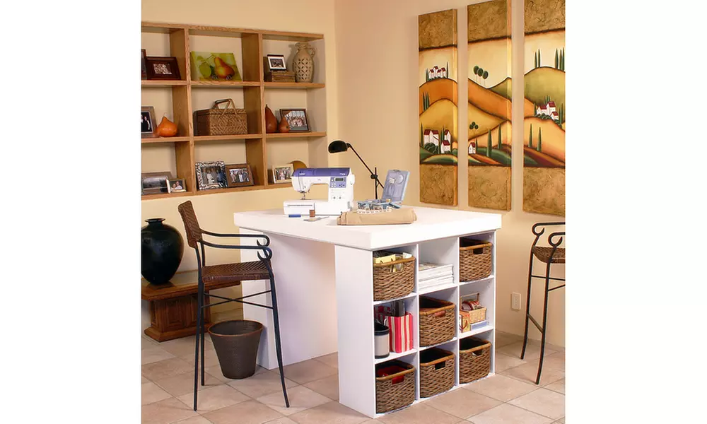 Venture Horizon Project Center With 2 Bookcases - Primary Image