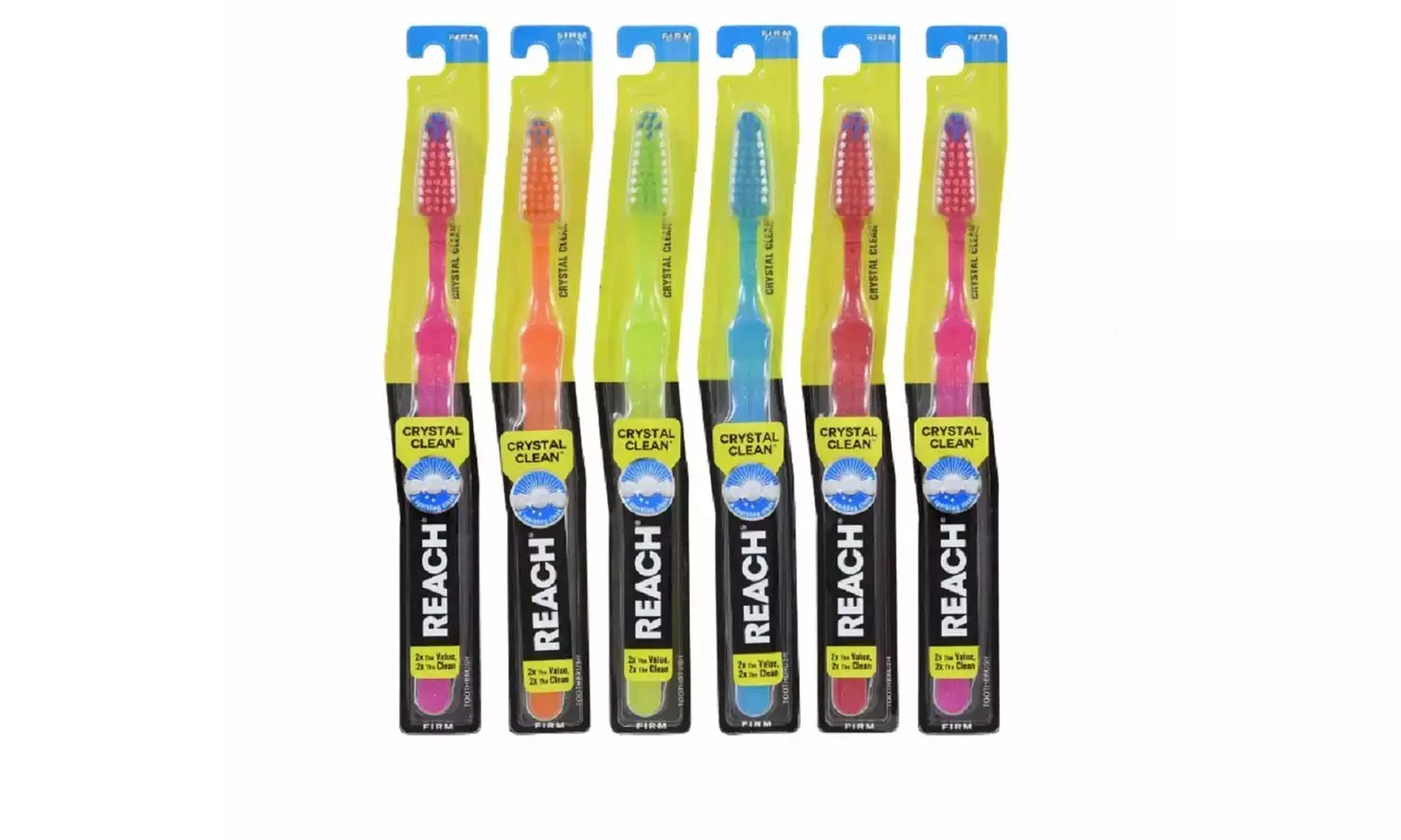 Reach Crystal Clean Firm Adult Toothbrush - Primary Image