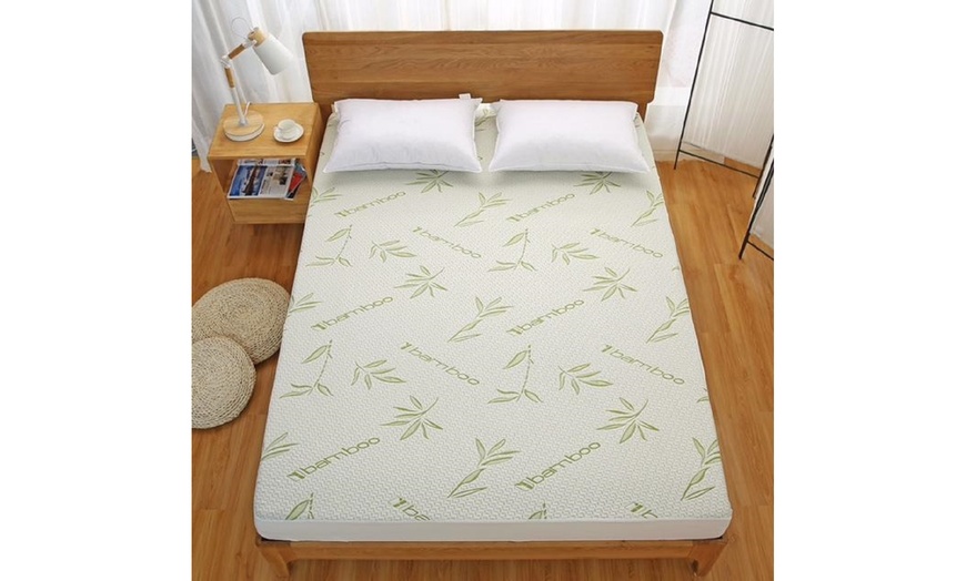 Up To 56% Off on Waterproof Bamboo Mattress Pr... | Groupon Goods