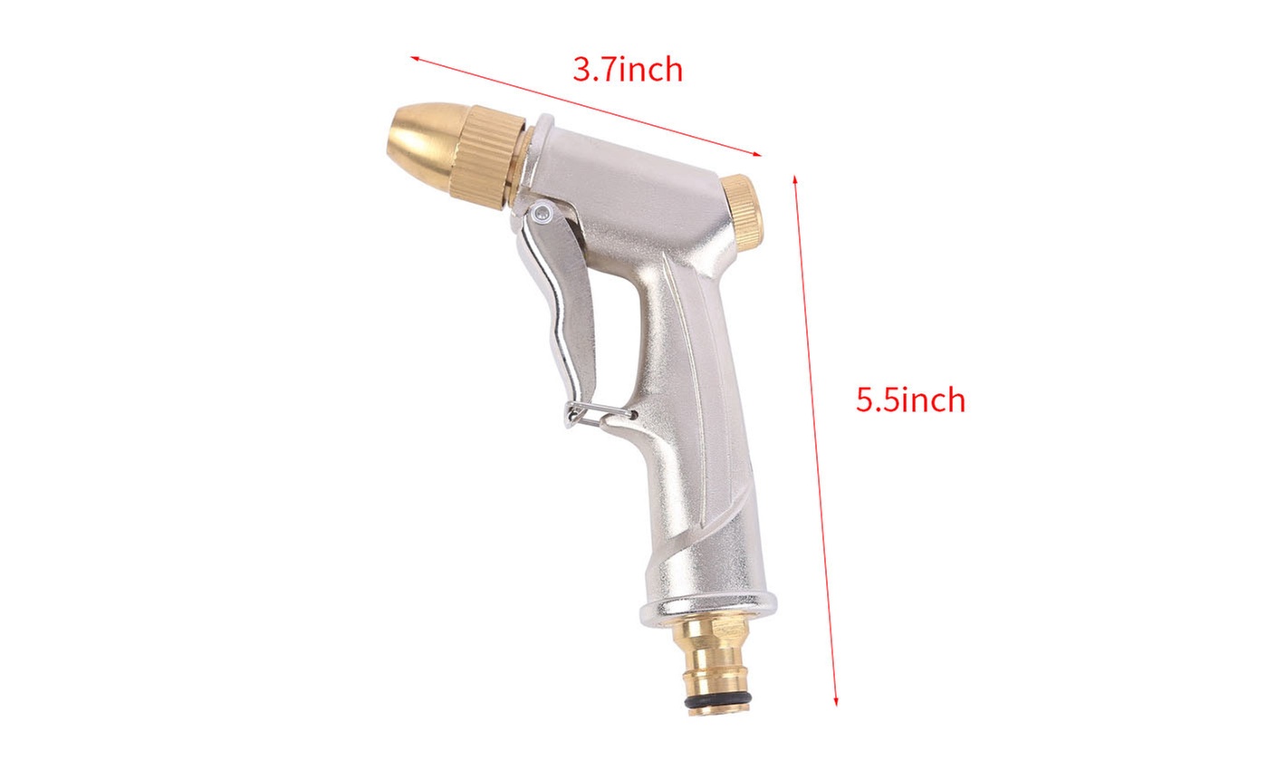 Heavy Duty Metal Handheld Water Nozzle High Pressure Sprayer Gun