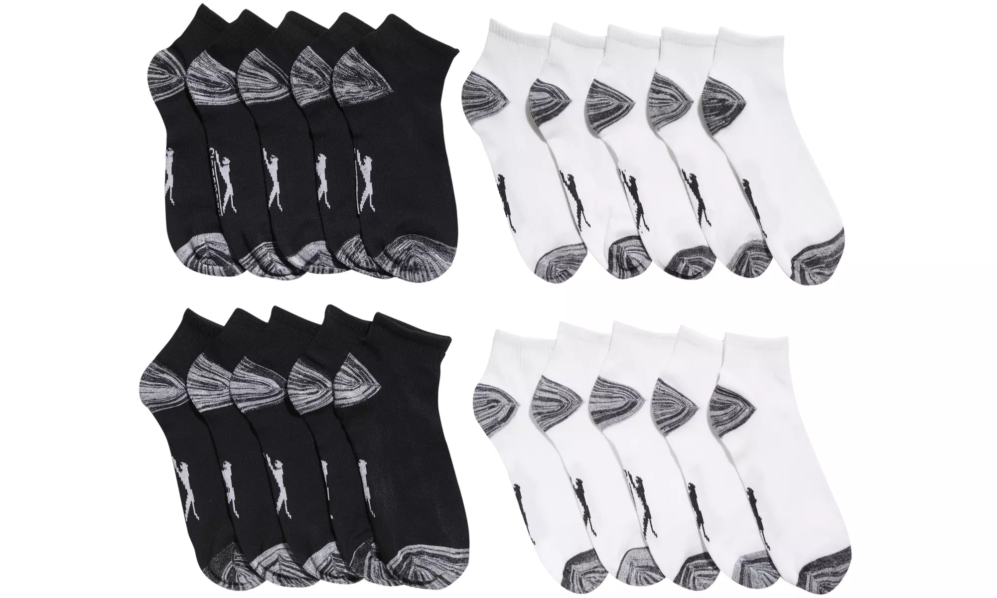 Slazenger Ladies Breathable Comfort Soft Athletic Socks (10 - 20 Pack) - Image 4