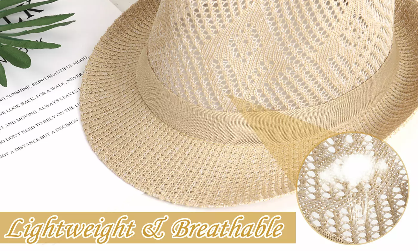 Short Brimmed Panama Hat - Multiple Options